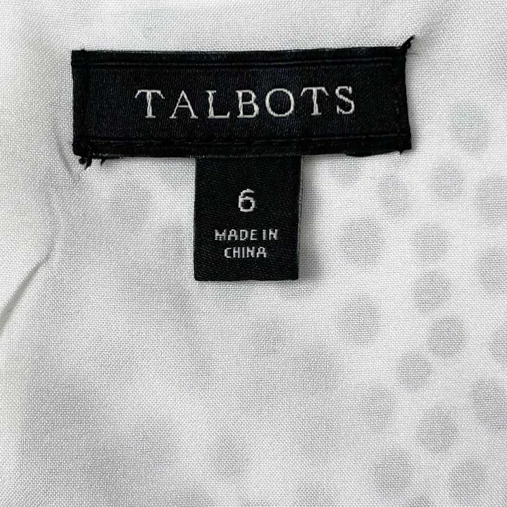 Talbots Sleeveless Blouson Pencil Sheath Dress - image 9