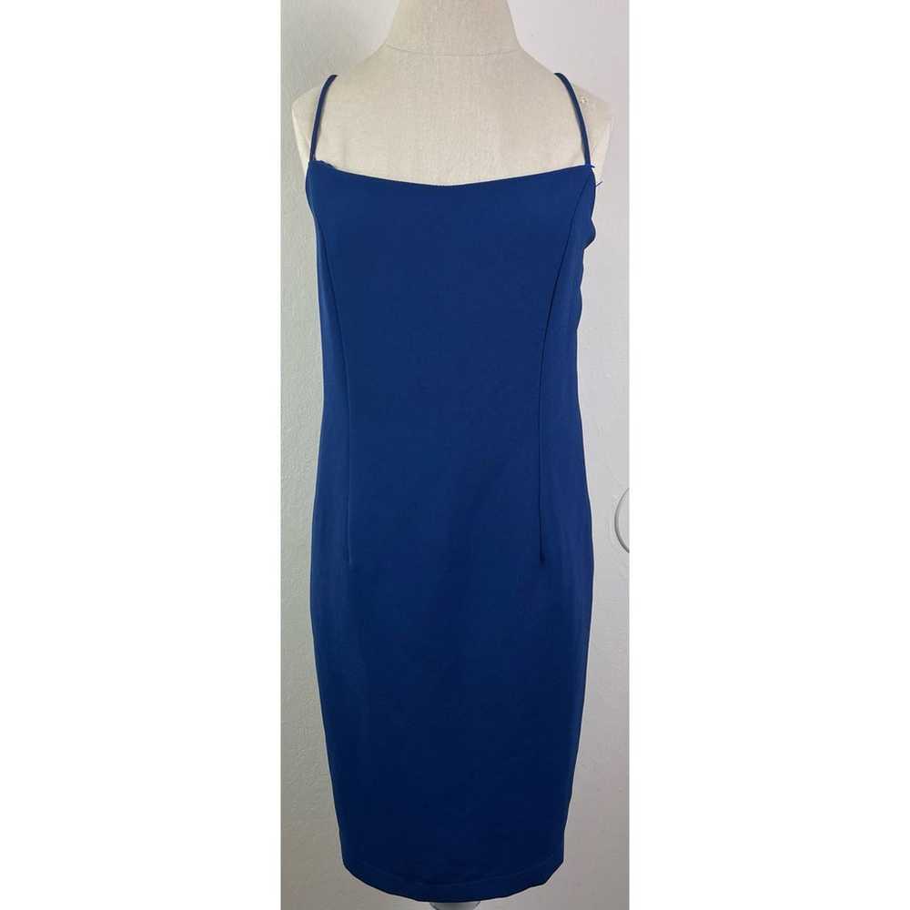 PepaLoves Blue Cutout Sleeveless Dress - image 1