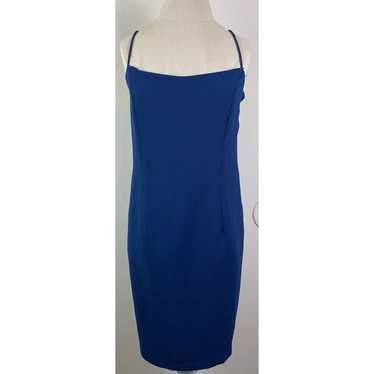 PepaLoves Blue Cutout Sleeveless Dress