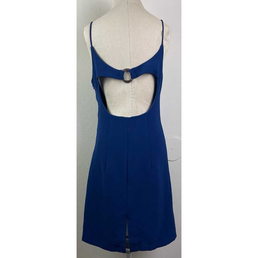 PepaLoves Blue Cutout Sleeveless Dress - image 2