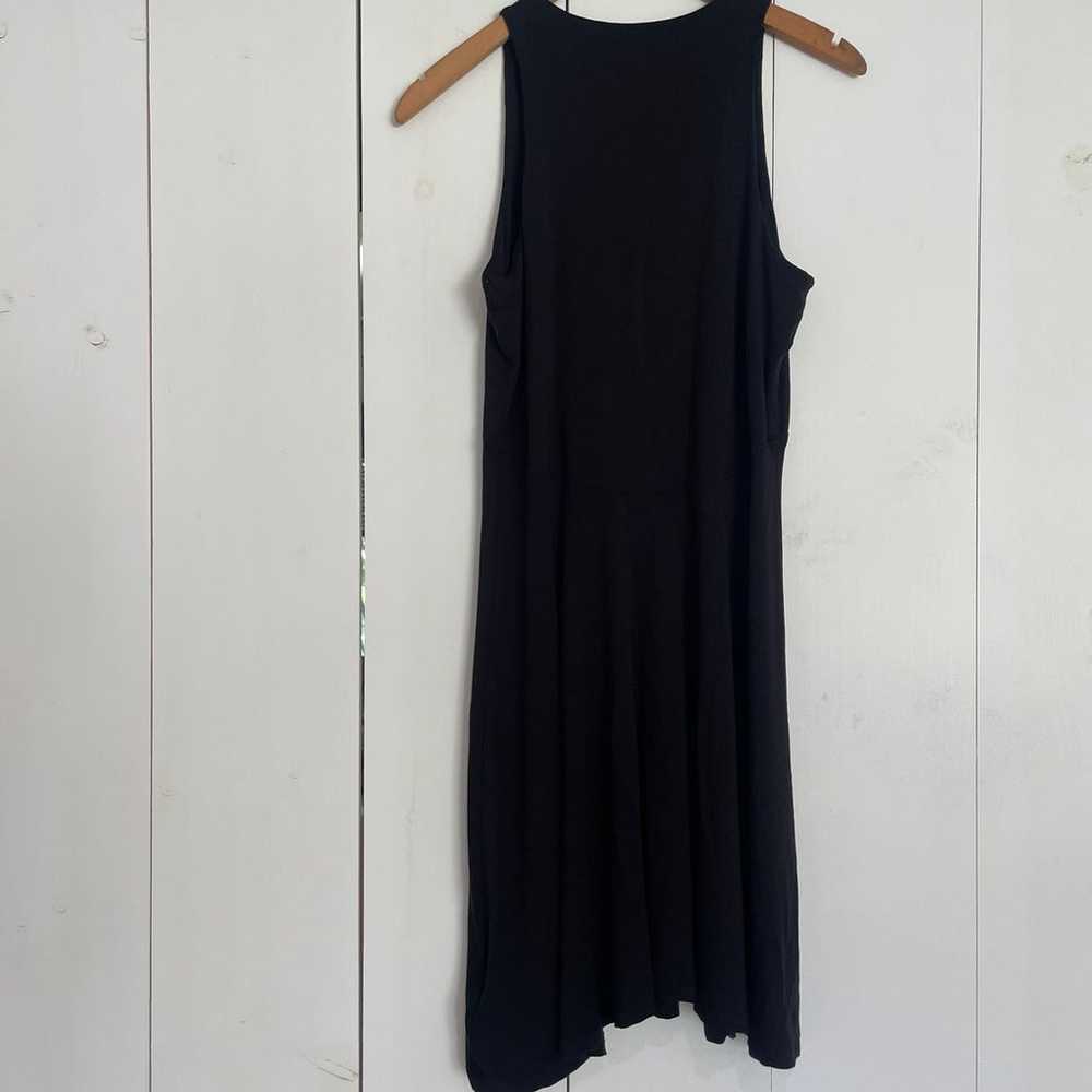 ATHLETA Santorini Thera Tank Dress Black Small - image 4