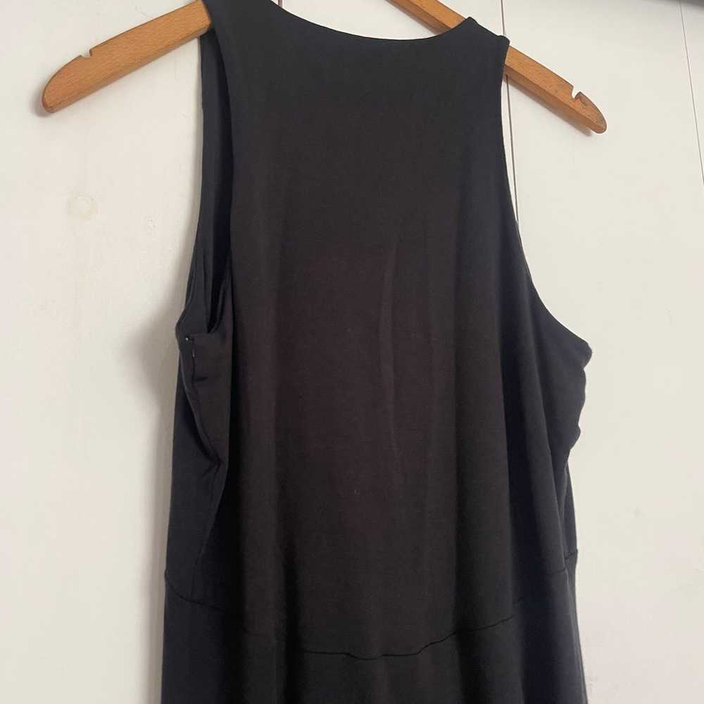 ATHLETA Santorini Thera Tank Dress Black Small - image 5