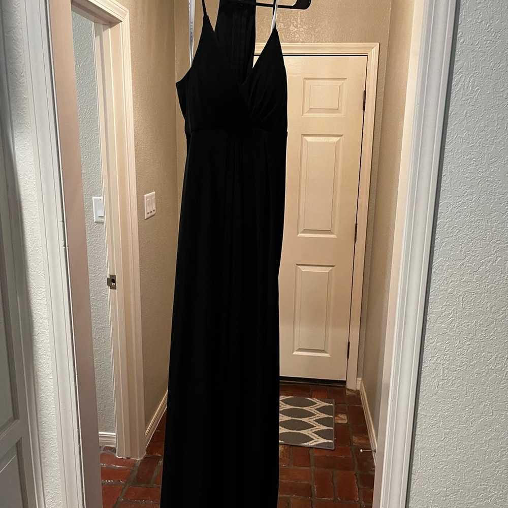 AZAZIE black bridesmaid dress - image 1