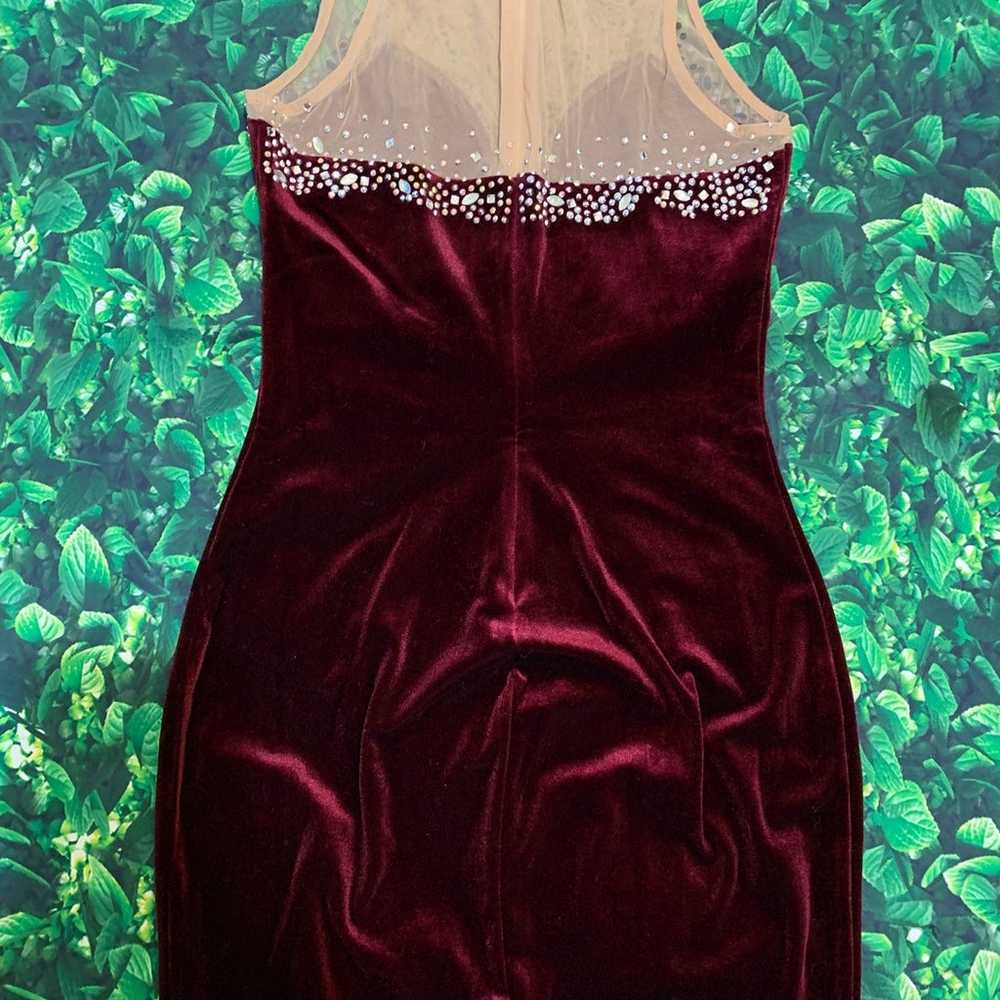 Mini Velvet Dress - image 4