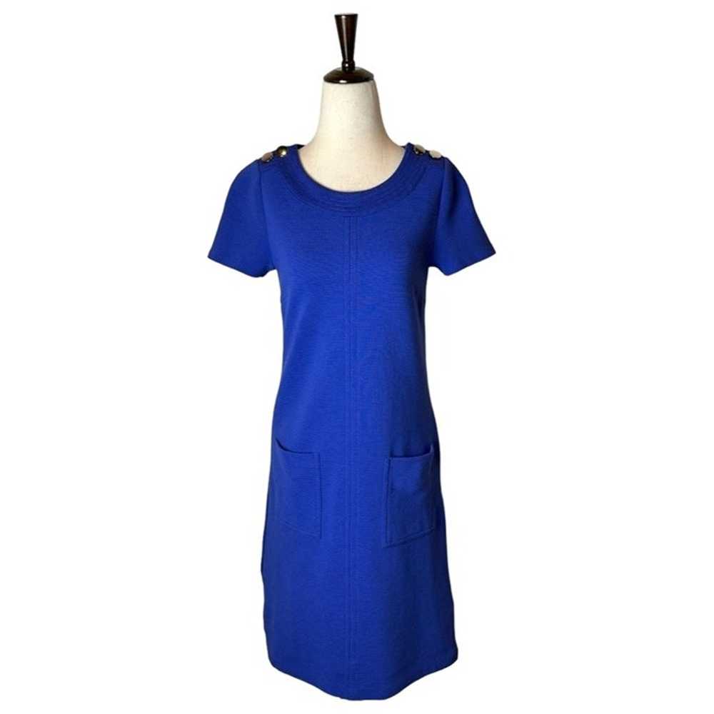 Boden Cobalt Blue Hermione Ottoman Dress Eden Ivy… - image 2