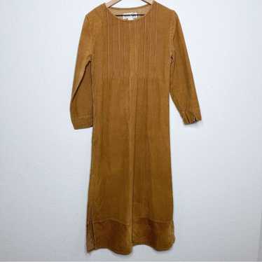 Victoria Holley 90's Vintage Corduroy Long Dress … - image 1