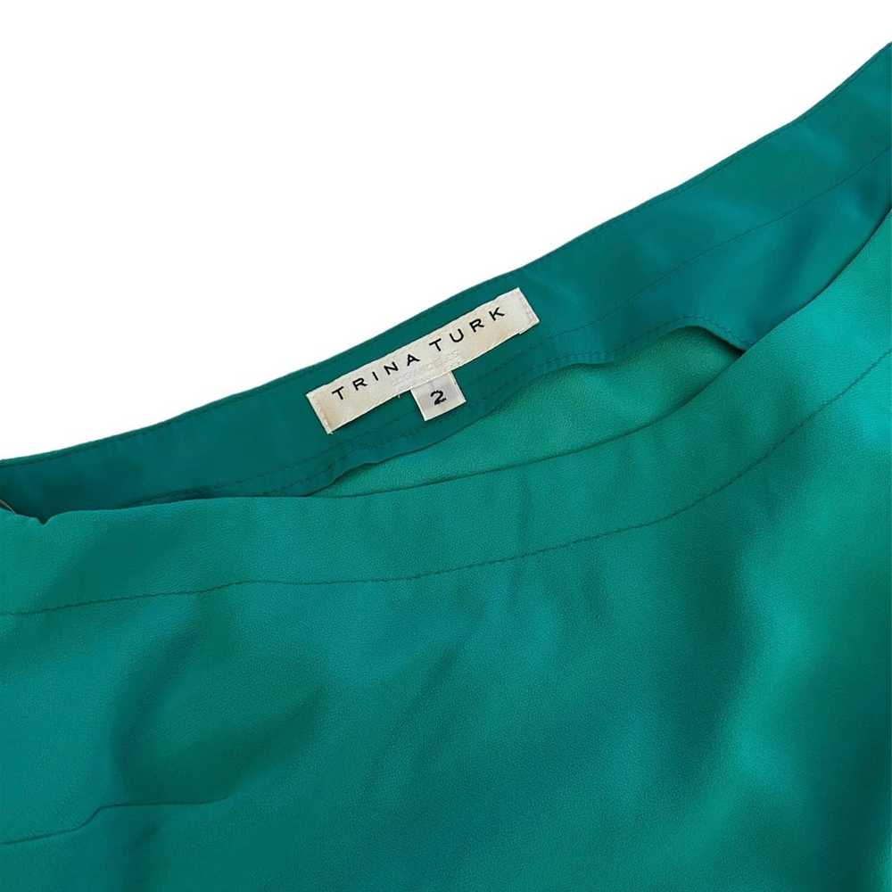 TRINA TURK MADE IN USA Mini Dress Size 2 One Shou… - image 6