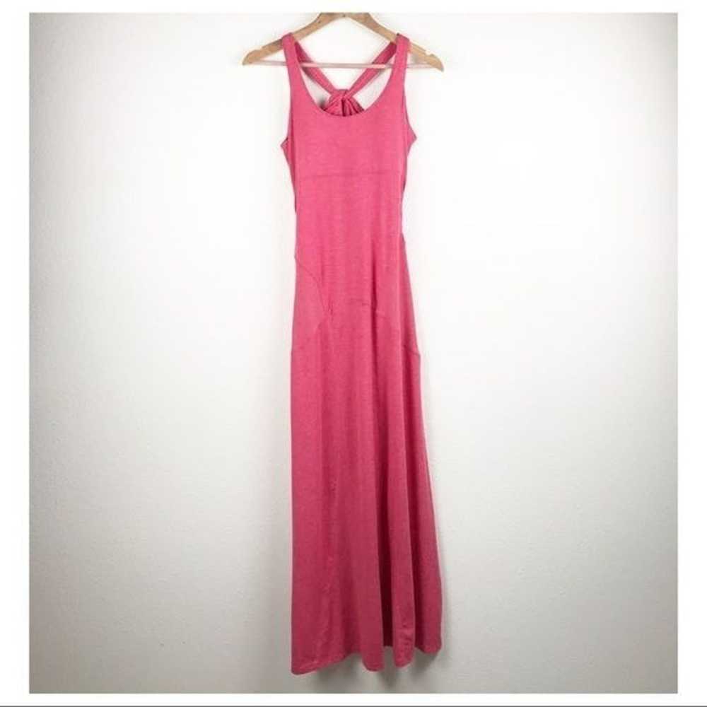 Athleta Pink Maxi Dress Size Small - image 2