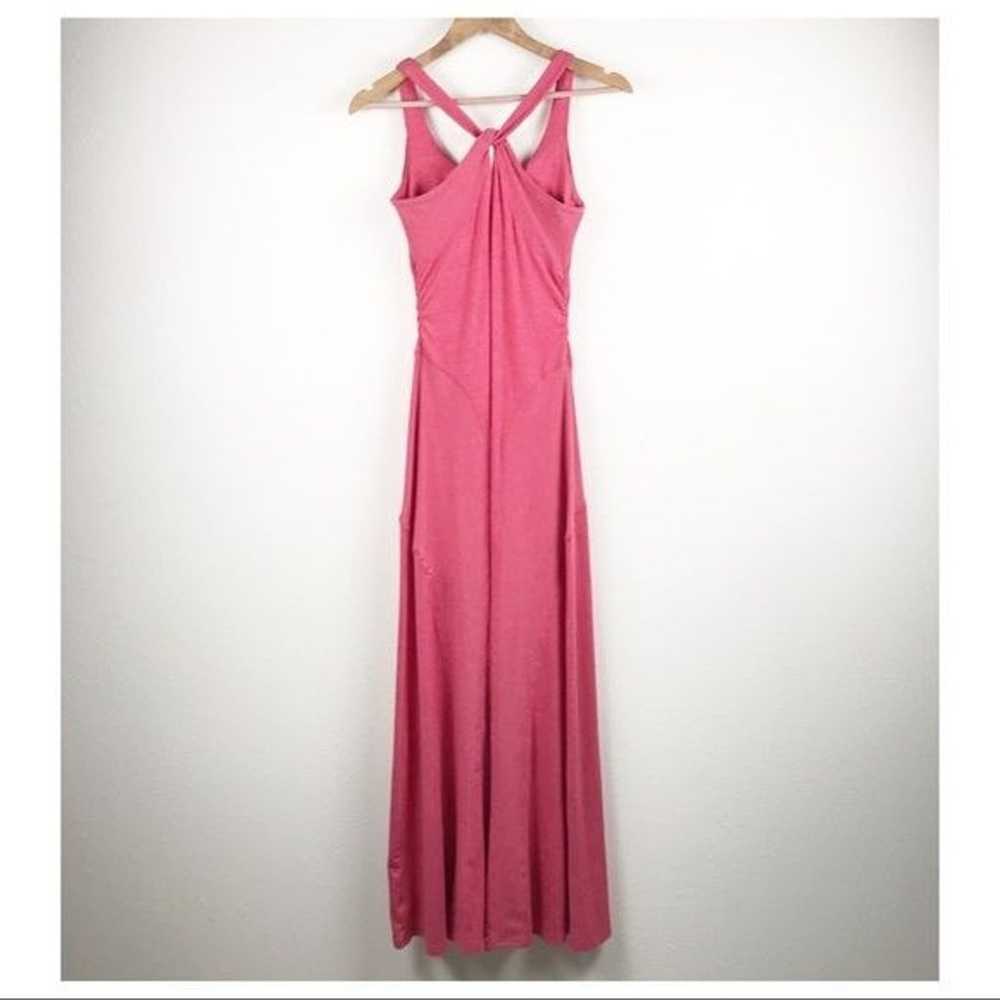 Athleta Pink Maxi Dress Size Small - image 3