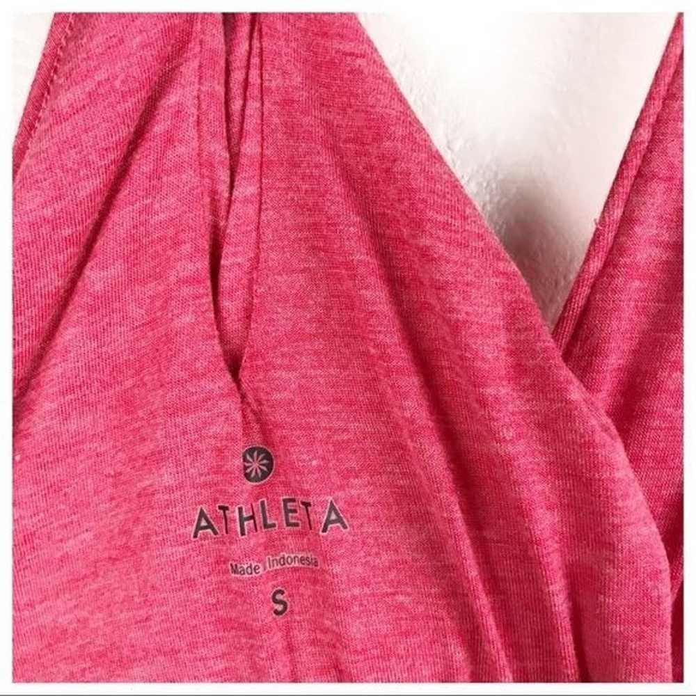 Athleta Pink Maxi Dress Size Small - image 8