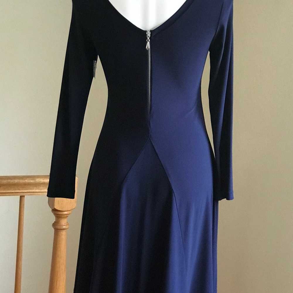 Last Tango TRUE NAVY BLUE Double V SWING TUNIC St… - image 4