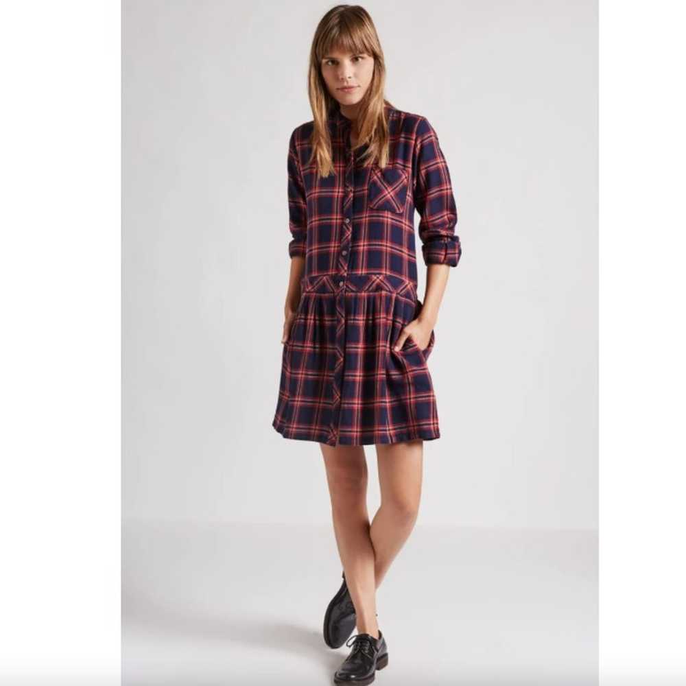 Current/Elliott The School Girl Ranch Plaid Dress - image 2