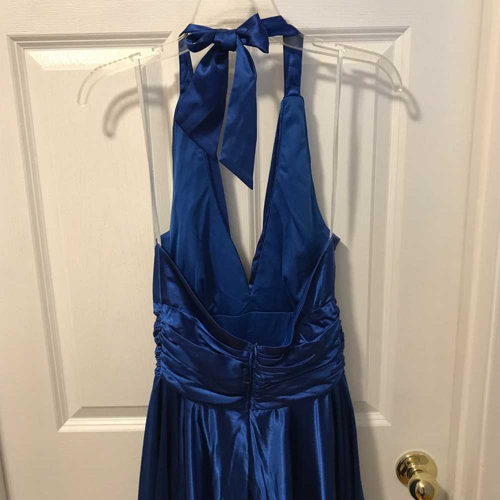 Midi Royal Blue Dress - image 4