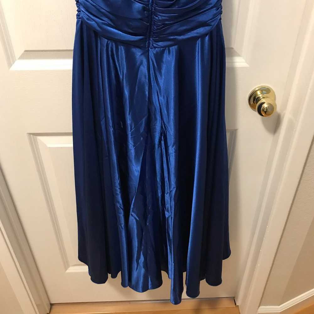 Midi Royal Blue Dress - image 5