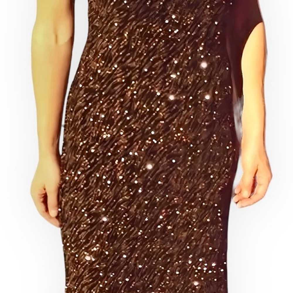 Jump Apparel By Wendye Chaitin Black & Gold Sequi… - image 1