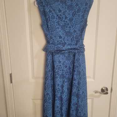 Blue and Navy Boden Dress NWOT