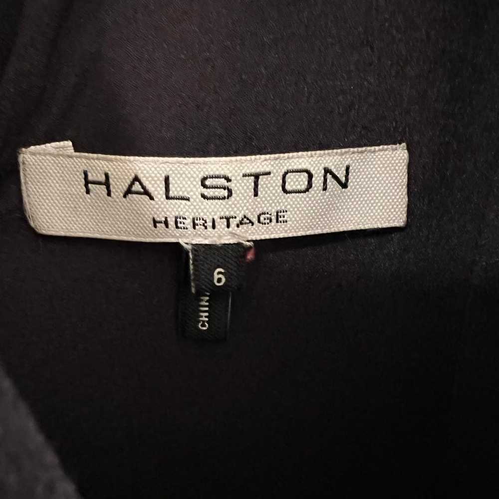 Halston Heritage Black Jumpsuit Jumper Romper Siz… - image 6