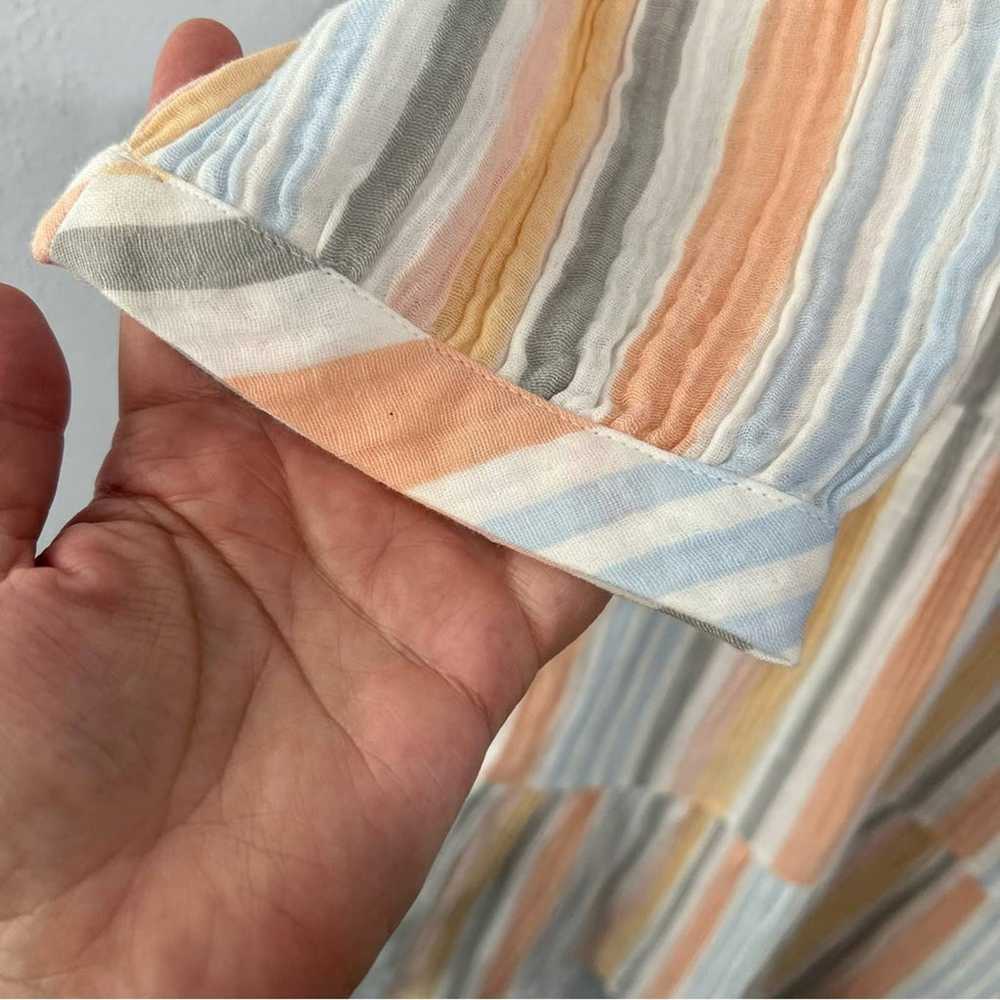 NWOT Soft Surroundings Laguna striped 100% cotton… - image 2
