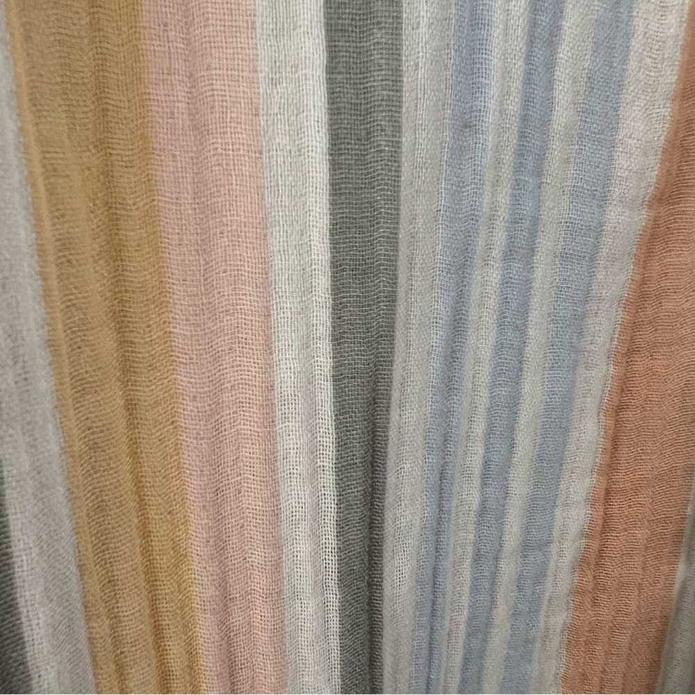 NWOT Soft Surroundings Laguna striped 100% cotton… - image 5