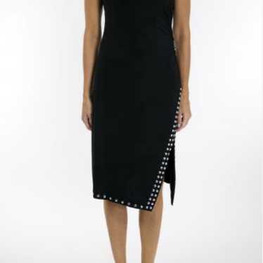 Michael Kors Black asymmetrical dress.