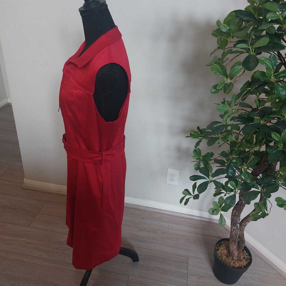 BIGIO Collection Women's Red Sleeveless Midi Dres… - image 3