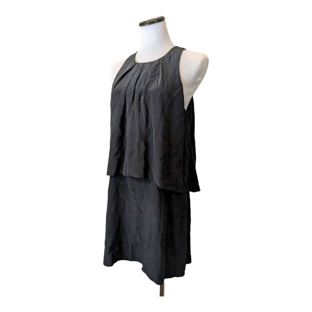 Joie 100% silk black sleeveless lightweight lined… - image 1