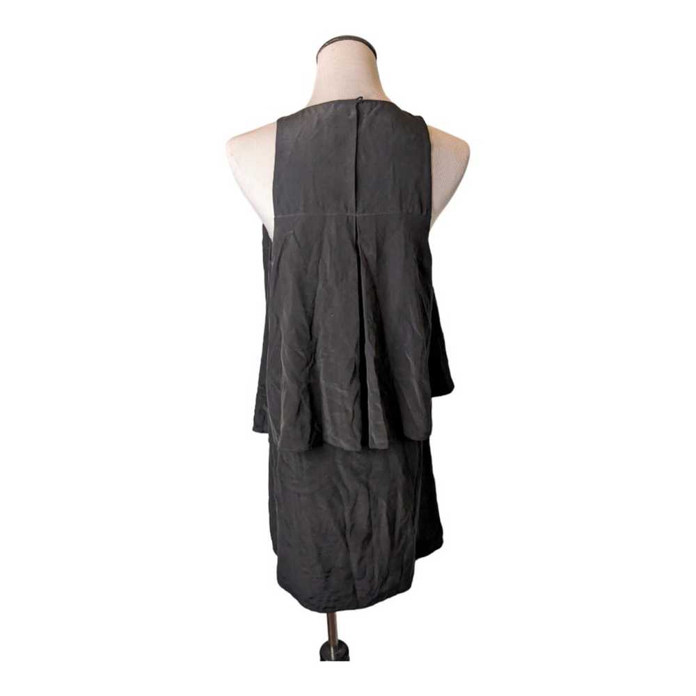Joie 100% silk black sleeveless lightweight lined… - image 3