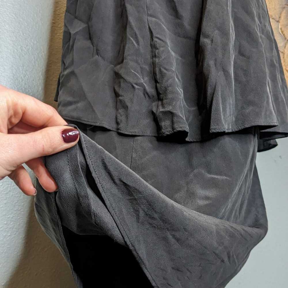Joie 100% silk black sleeveless lightweight lined… - image 9