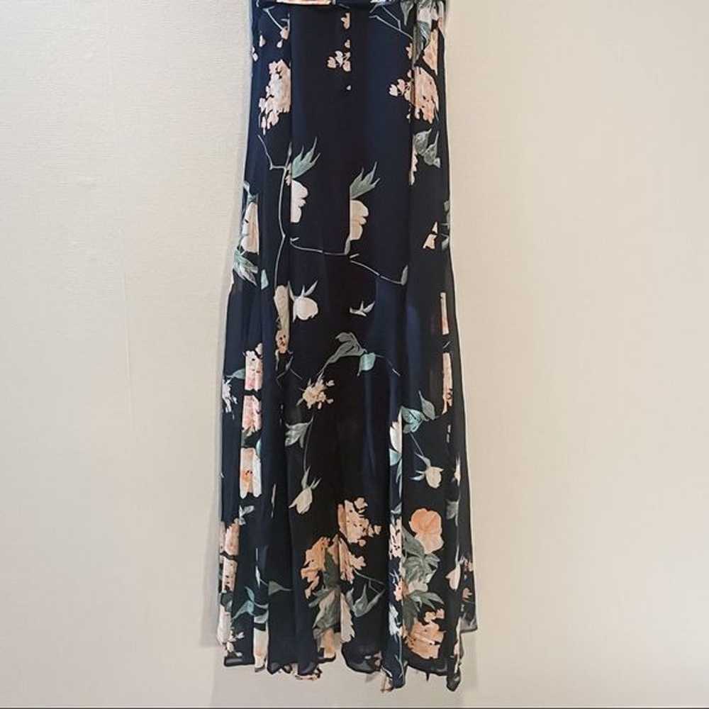 Dress Forum •Navy Floral Maxi Dress - image 4