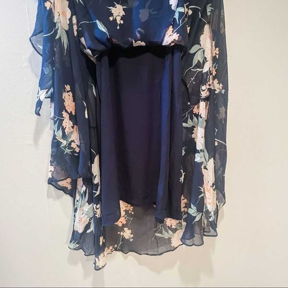 Dress Forum •Navy Floral Maxi Dress - image 5