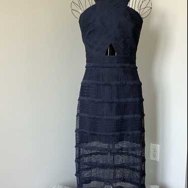 Sam Edelman Navy Cutout Dress
