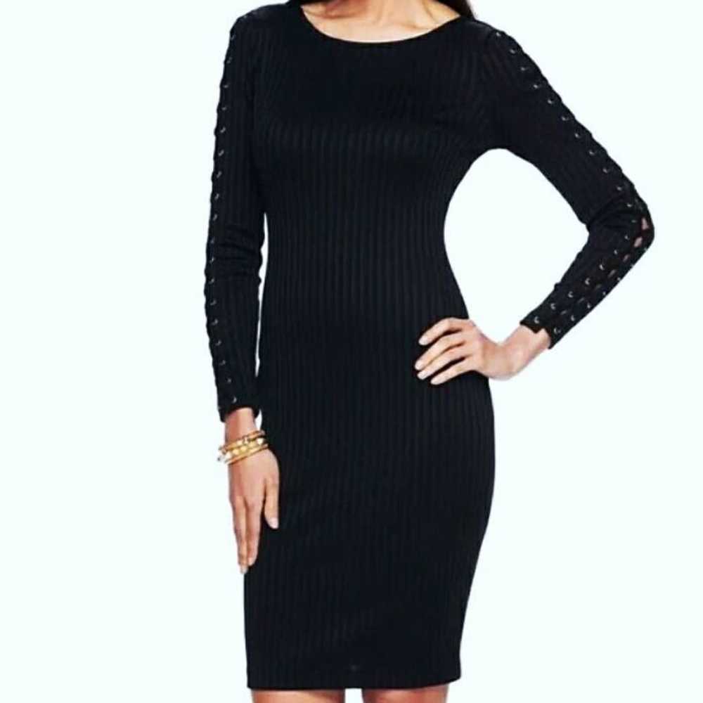 Jennifer Lopez Long Sleeve Black Dress - image 5