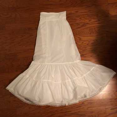 1970’s Wedding Dress & Girdle Slip
