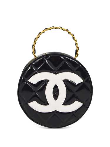 CHANEL Pre-Owned 1995 quilted vanity top-handle b… - image 1