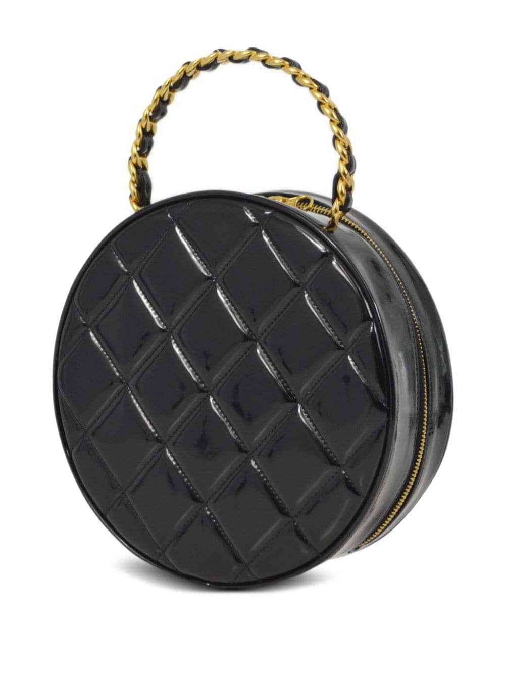 CHANEL Pre-Owned 1995 quilted vanity top-handle b… - image 2