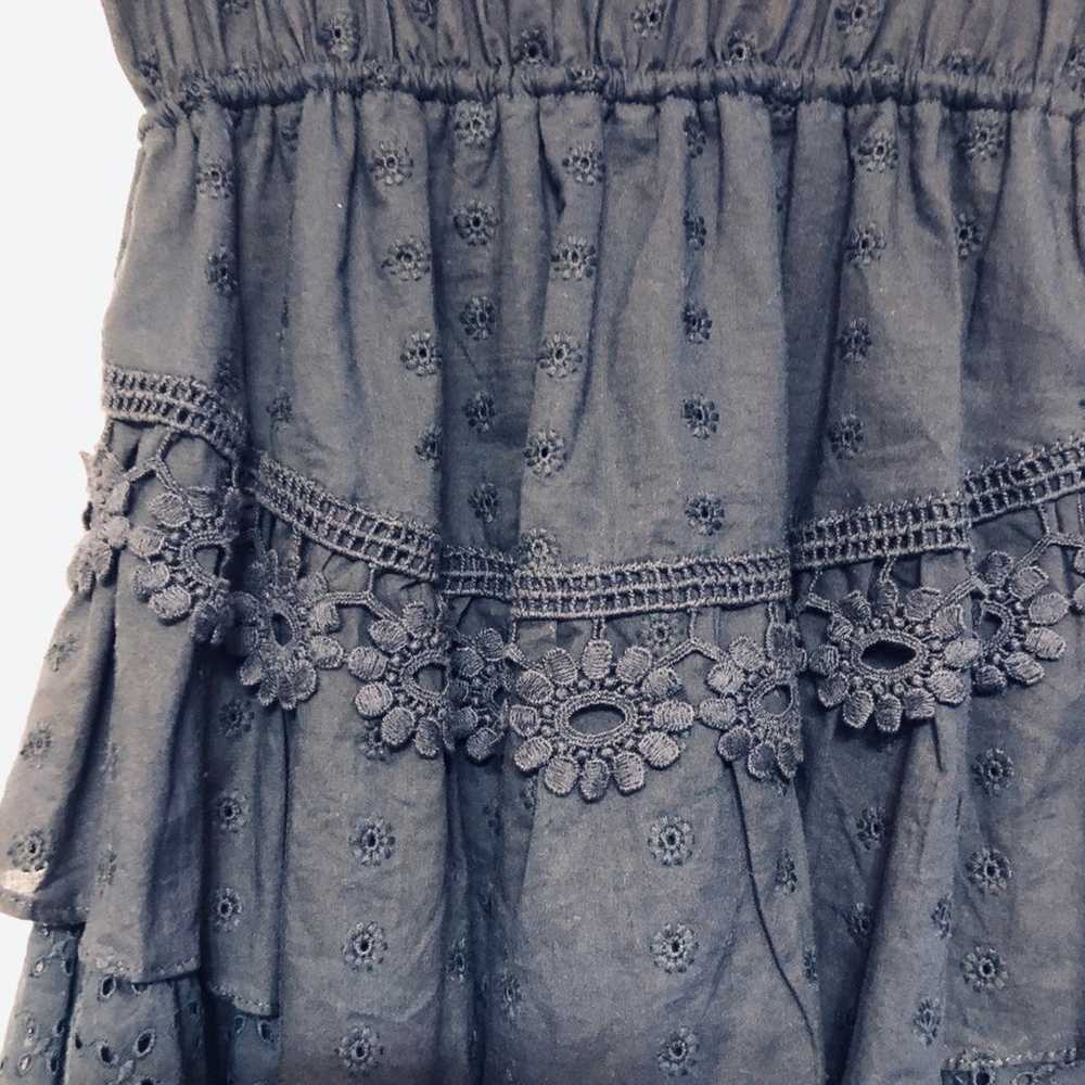 Chelsea & Violet Eyelet Ruffle Mini Dres - image 7