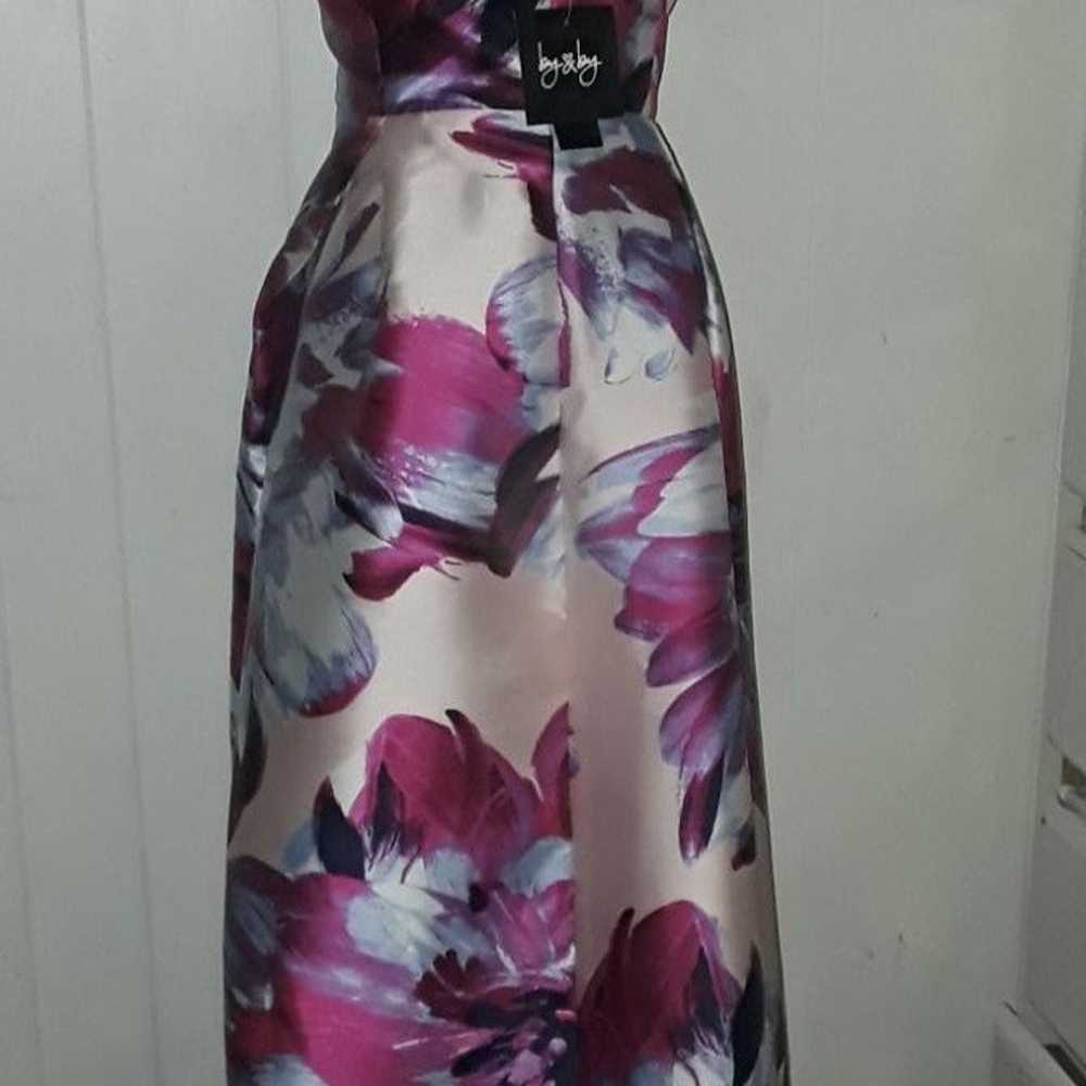 By & By Floral Formal Dress With Pockets - image 2