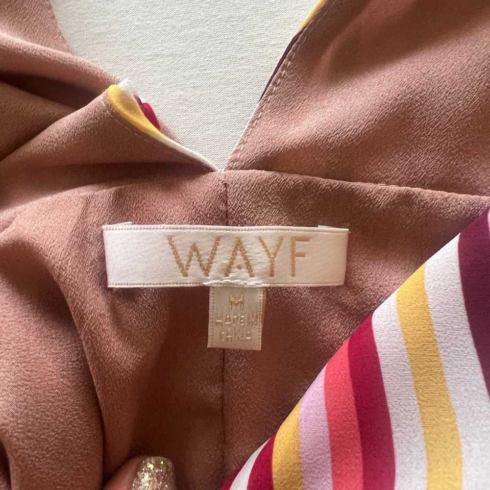 WAYF Bobby Wrap Multicolor Maxi Dress Size M - image 5