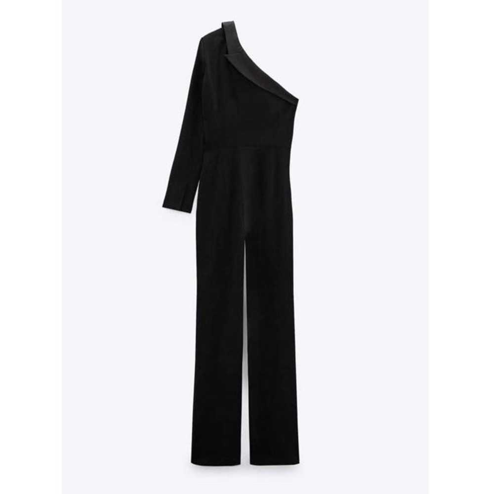 NWOT Zara Woman Long Blazer Jumpsuit Bloggers Fav… - image 7