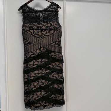 Marina black clearance lace dress