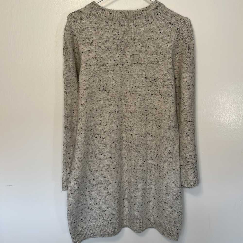 MADEWELL donegal long sleeve knitted button midi … - image 4