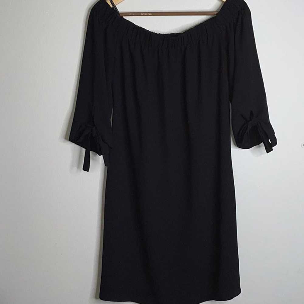 Vince Camuto Blk Off/ON The Shoulder Dre - image 1