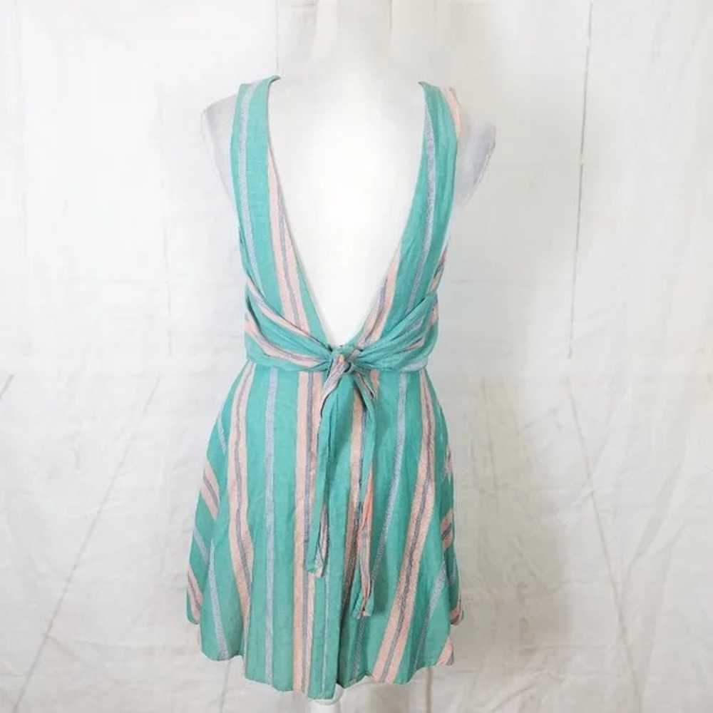 Used once.stripped skater dress - image 1