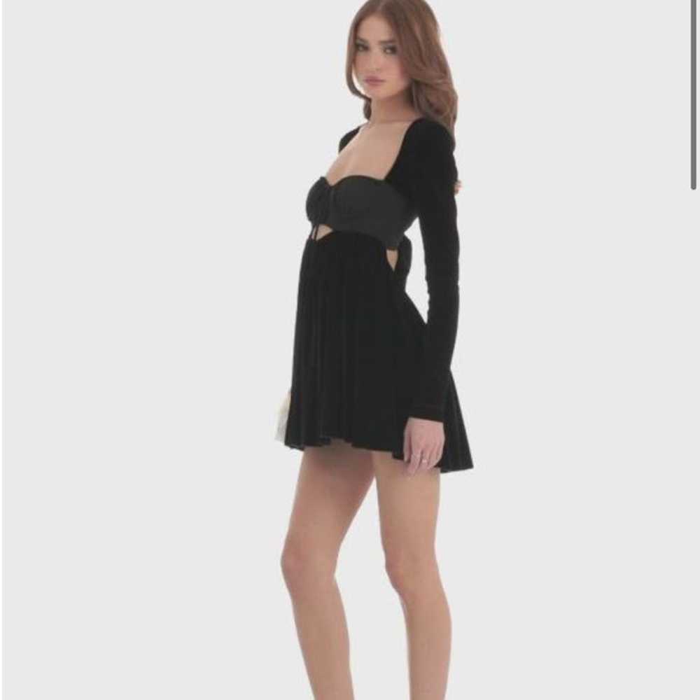 Black Babydoll Dress - image 3