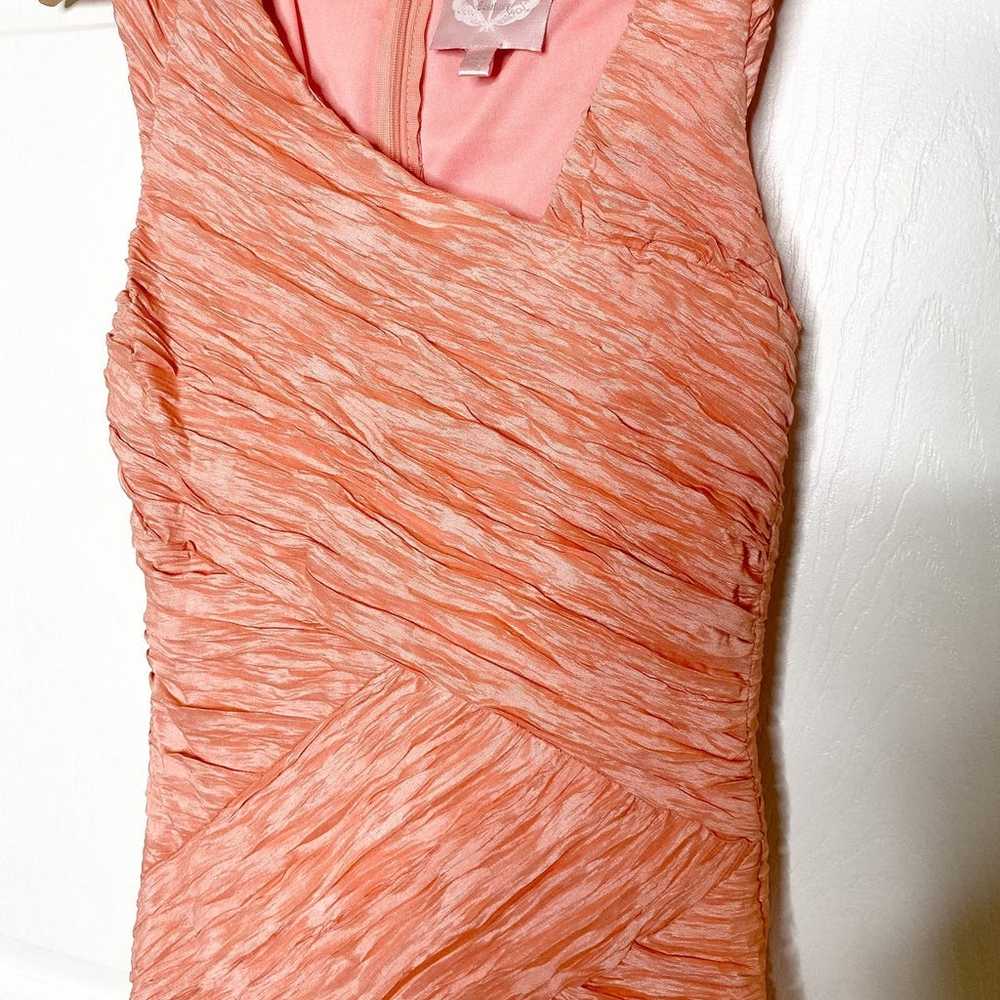 Romeo & Juliet Couture Pink Sleeveless Sheath Coc… - image 4