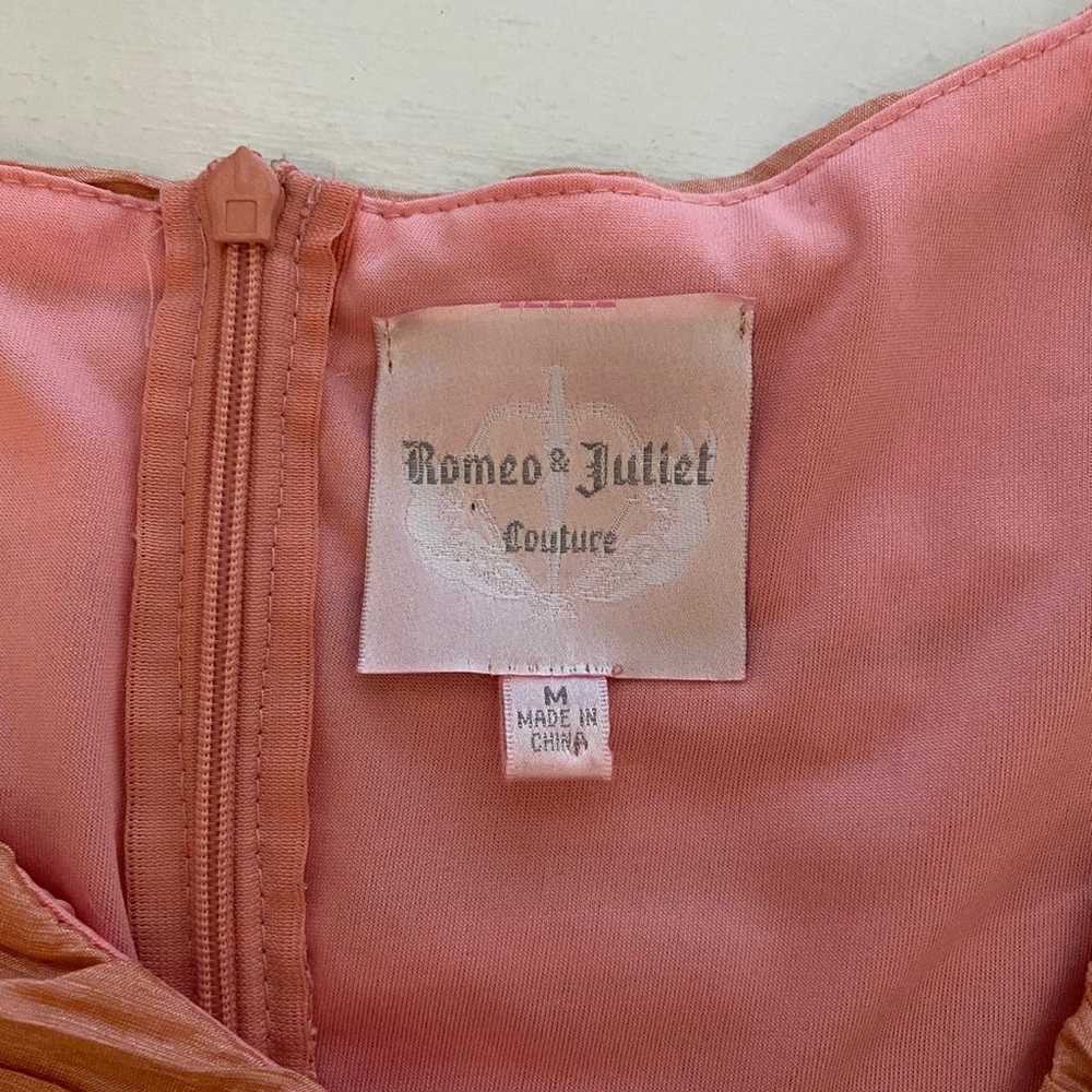 Romeo & Juliet Couture Pink Sleeveless Sheath Coc… - image 6