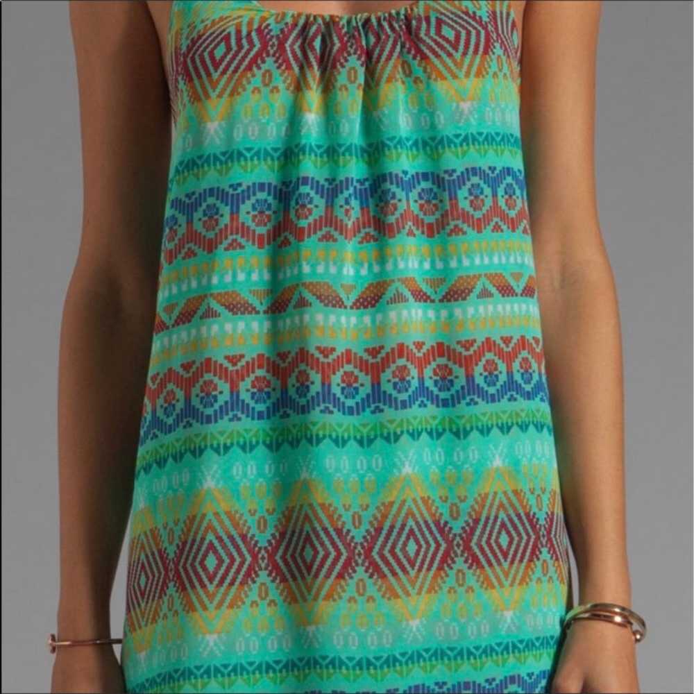 show me your mumu aztec strappy dress - image 10