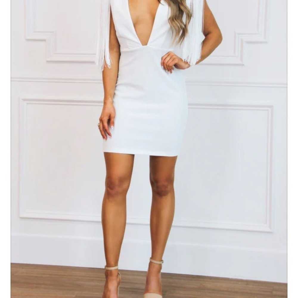 White dress (bachelorette ready) - image 1