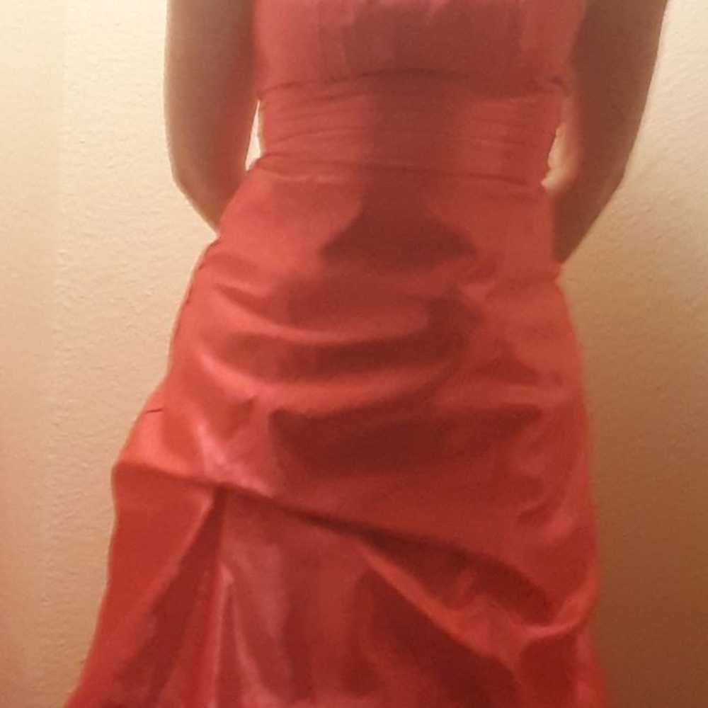 Pink prom dress size 7 - image 1