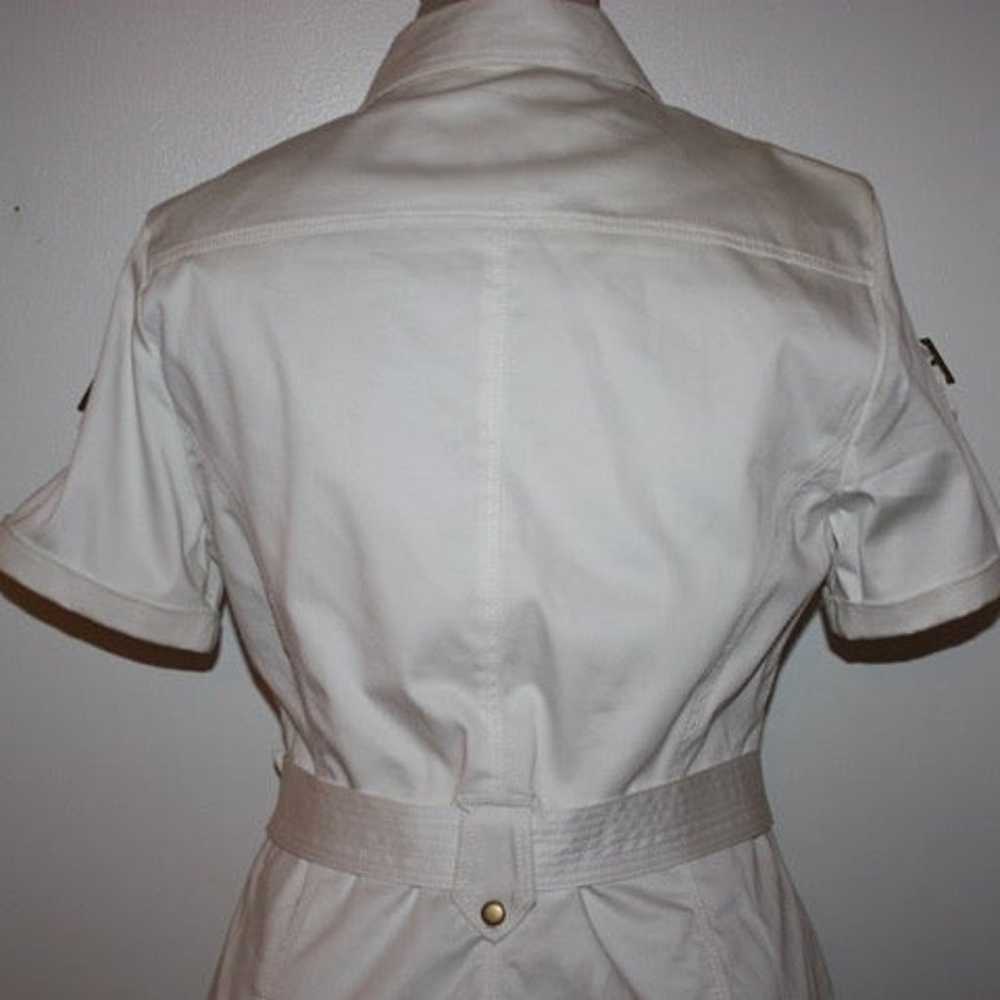 Calvin Klein Button-up White Dress - image 3